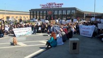 Sağlık çalışanlarından ‘Cerrahpaşa’ protestosu: ‘Göçebe değiliz’