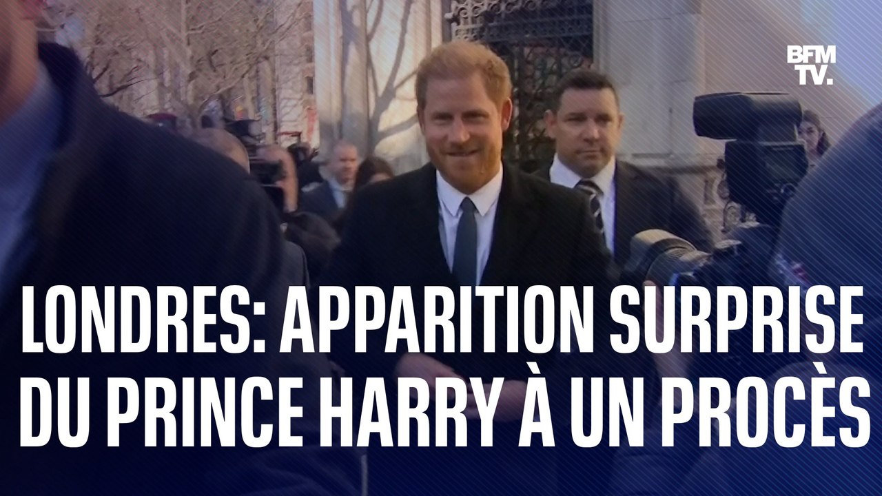 Le prince Harry fait une apparition surprise à Londres pour le procès de l'éditeur du "Daily Mail"