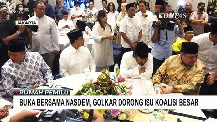 Dorong Isu Koalisi Besar, Golkar di Acara Bukber NasDem: Tunggu Tanggal Mainnya