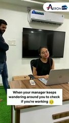 Tag to your khadoos manager #shorts #ytshorts #shortsfeed #office #aeronpay