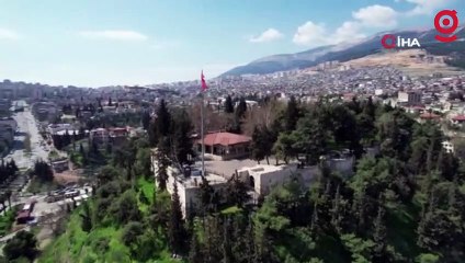 Depremin 50'nci gününde Kahramanmaraş'ta son durum havadan görüntülendi