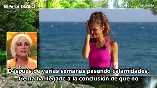 Gema Aldón para ‘Supervivientes’ y confirma los rumores sobre su futuro