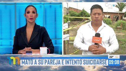 Hombre mató a su expareja e intentó suicidarse