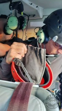 Turistas são resgatados de helicóptero e rapel em cachoeira de SC