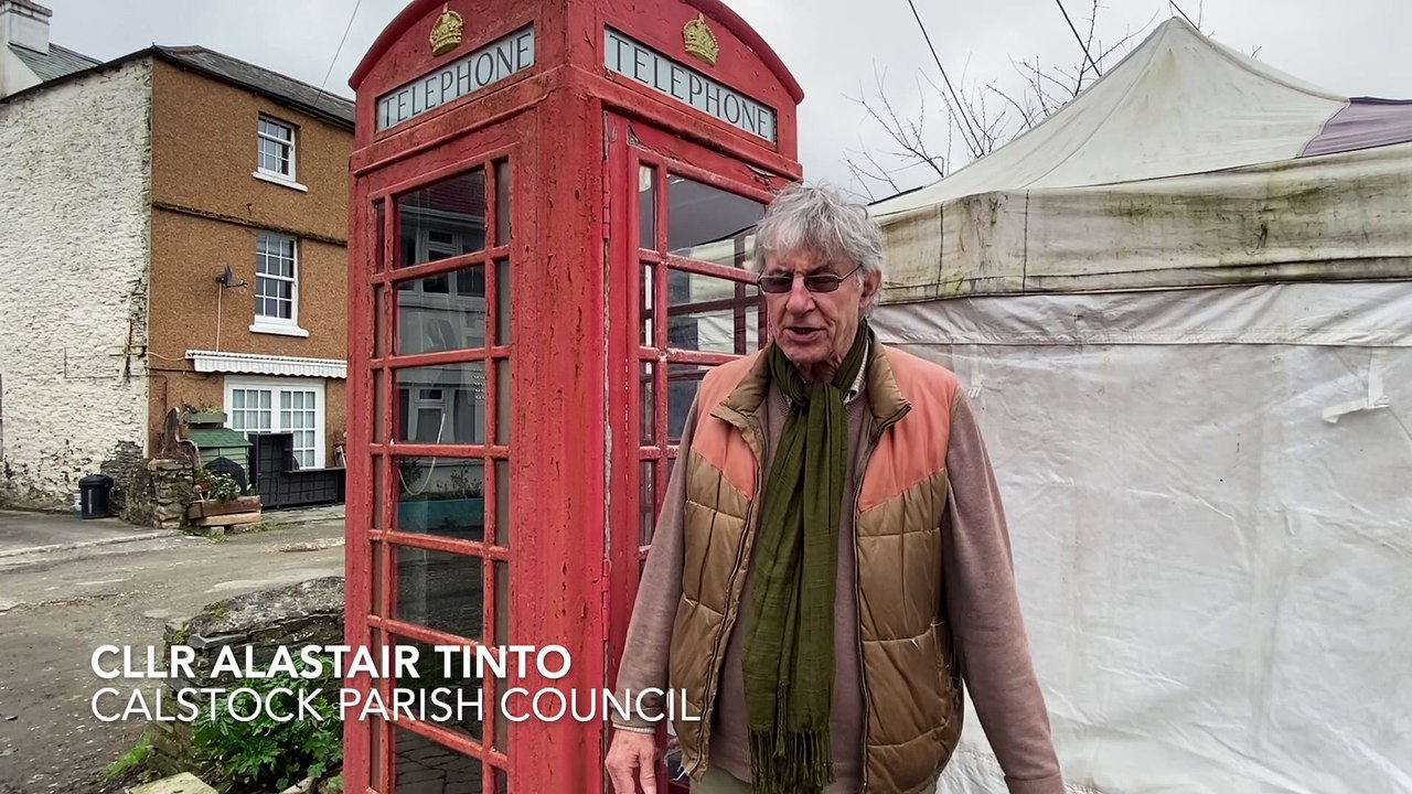 Calstock phone box