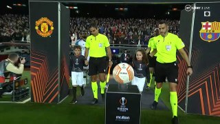 UEFA Europa League 2022-2023 || FC Barcelona vs Manchester United || First Half ||  Feb 17 2023 || Full Match