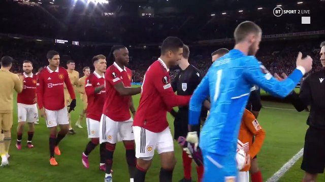 UEFA Europa League 2022-2023 || Manchester United vs FC Barcelona || First Half || Feb 24 2023