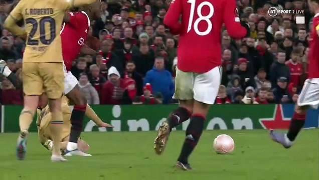 UEFA Europa League 2022-2023 || Manchester United vs FC Barcelona || Second-Half || Feb 24 2023