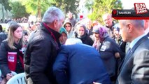 Samsun'da kazada şehit olan polis Mustafa Ata Traş'a veda
