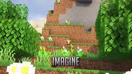 I Survived 100 DAYS as a BEE in HARDCORE Minecraft!