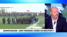Jean-Christophe Couvy, à propos des violences à Sainte-Soline : «C’est à la limite du terrorisme»