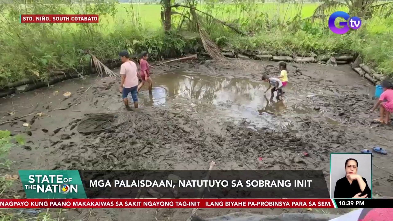 Mga palaisdaan, natutuyo sa sobrang init | SONA