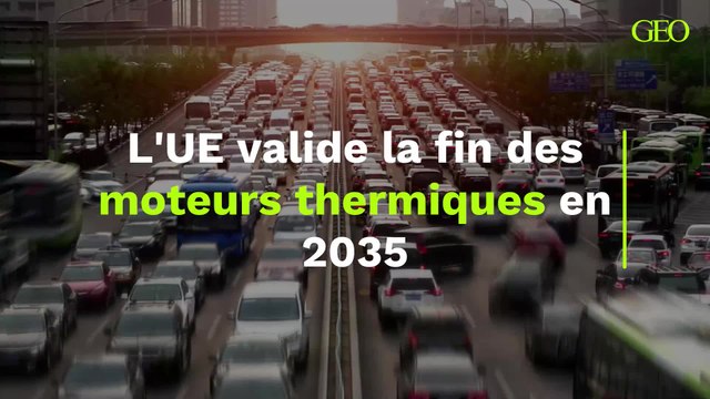 L'UE valide (définitivement) la fin des moteurs thermiques en 2035