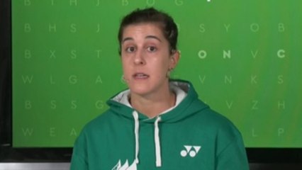 Carolina Marín asegura estar mucho mejor de cara al Spain Masters de Bádminton