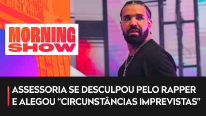 Drake cancela show no Lollapalooza e é flagrado em boate de Miami horas antes do anúncio