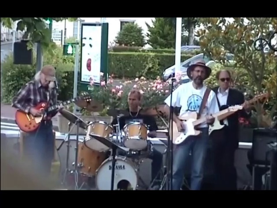 Greeny Blues Band live at Loches, juillet 2013