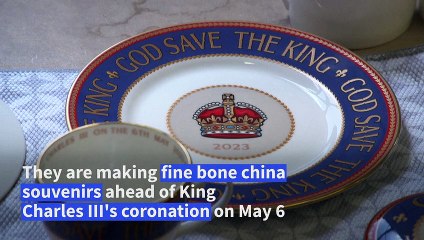 Coronation souvenirs boost struggling English ceramics industry