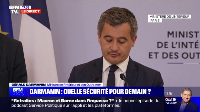 Gérald Darmanin: À Sainte-Soline, on a dénombré 200 individus connus des services de renseignement dont de nombreux fichés S