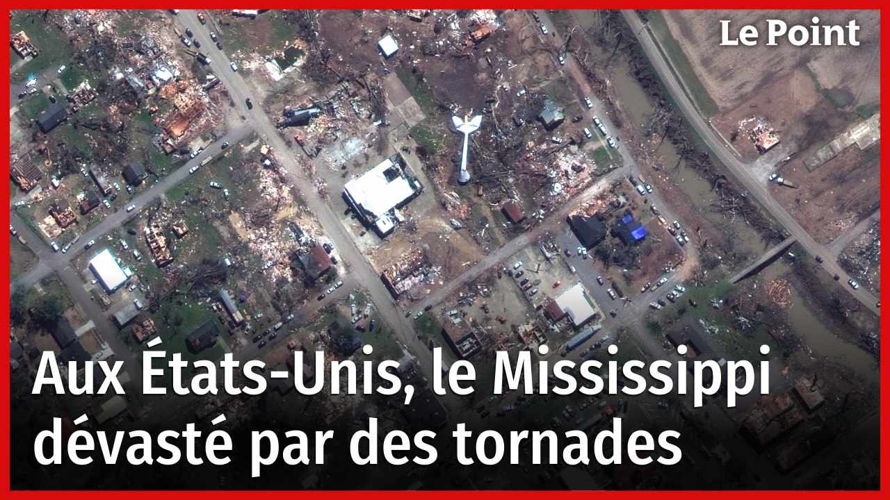 Aux États-Unis, le Mississippi dévasté par des tornades