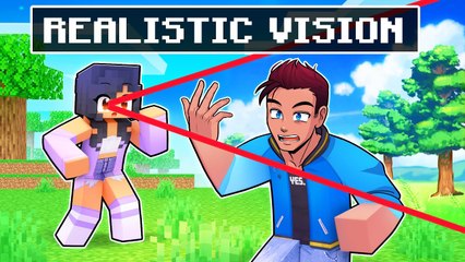 Aphmau Has REALISTIC VISION In Minecraft!