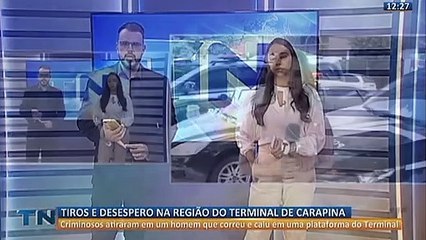 Homem cai baleado dentro de terminal na Grande Vitória