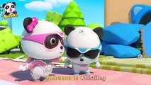 Rescue Baby Kitten From the Earthquake | Nursery Rhymes | Baby Songs | Panda Cartoon | BabyBus