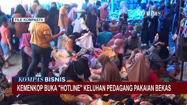 Kemenkop UKM Buka Layanan Aduan untuk Bantu Pedagang Baju Bekas yang Tedampak Larangan 'Thrifting'
