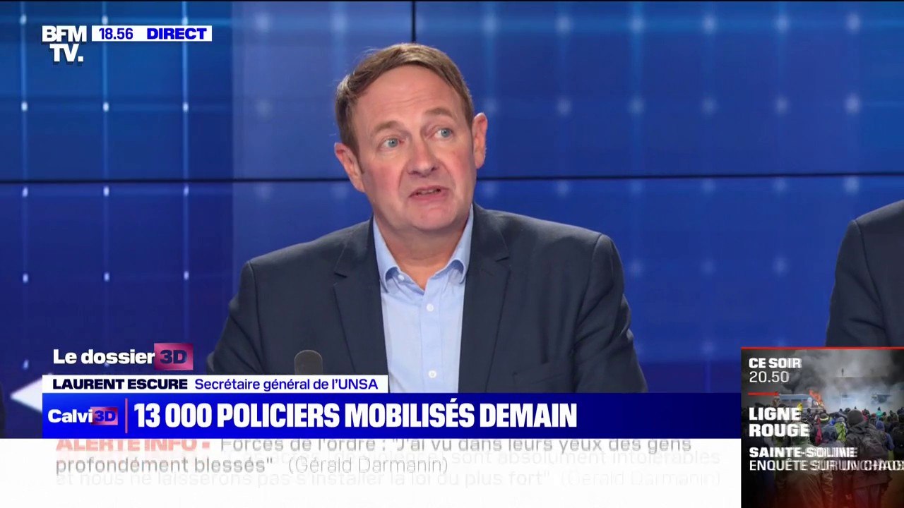 Retraites: "Il y a un bouton sur lequel on peut appuyer pour que tout ça s'arrête, c'est le bouton 'stop'", estime Laurent Escure (UNSA)