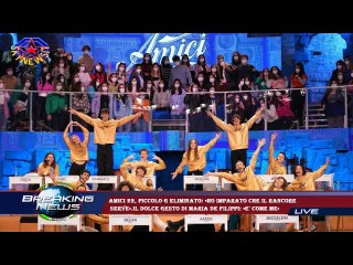 Amici 22, Piccolo G eliminato: «Ho imparato che il rancore  serve».Il dolce gesto di Maria De Filipp