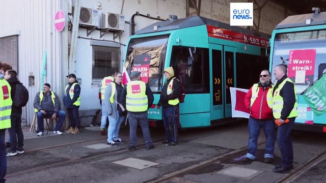 Greve na Alemanha paralisa transportes e promete ficar para a história