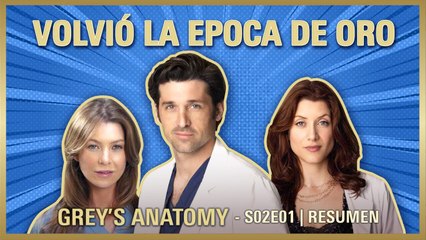 Grey's Anatomy 2x01 | ADDISON llegó y SE QUEDA | RESUMEN Temporada 2