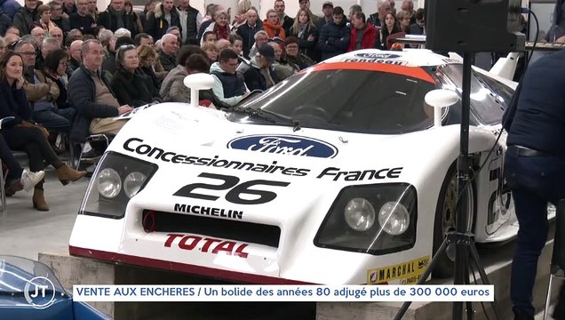 VENTE AUX ENCHERES / Un bolide des années 80 adjugé plus de 300.000 euros