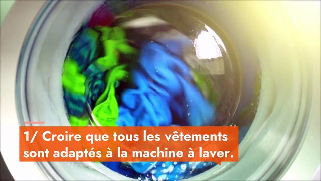 Les erreurs à ne surtout pas commettre quand on fait tourner une machine à linge