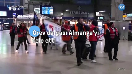 Grev Dalgası Almanya’yı Felç Etti