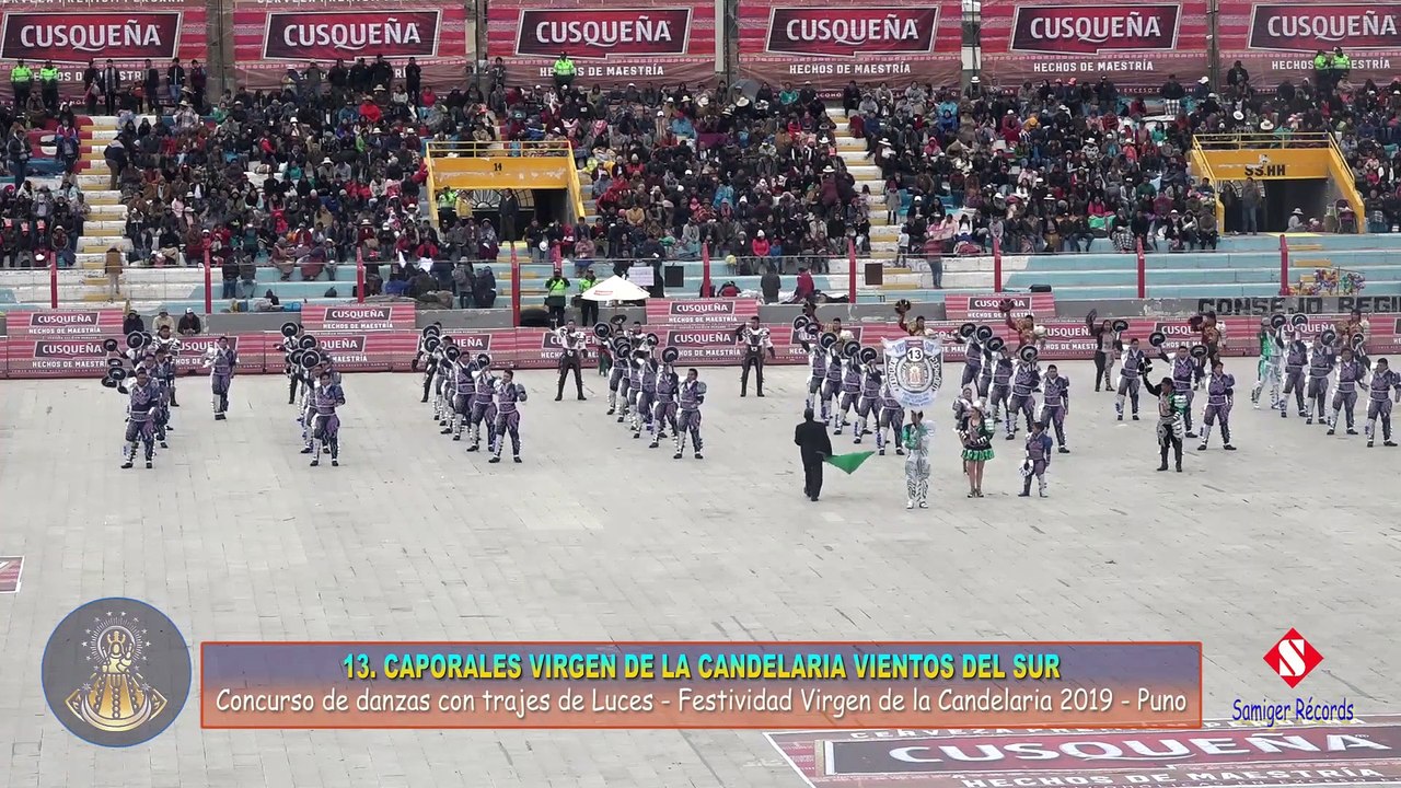 Caporales Vientos del Sur - Concurso en Estadio [Candelaria 2019]