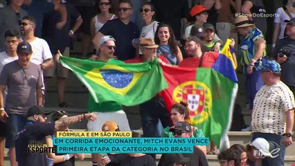 Fórmula E: Mitch Evans vence primeira etapa da categoria no Brasil 27/03/2023 15:04:10