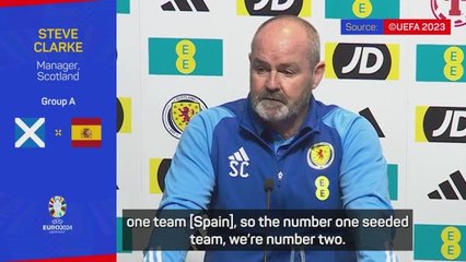 Clarke knows Scotland must be at their best to oust Spain
