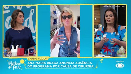 Saiba tudo sobre ausência de Ana Maria | Melhor da Tarde  27/03/2023 15:13:06