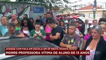 Morre professora vítima de ataque com faca em escola de SP 27/03/2023 15:07:44