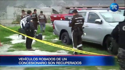 下载视频: 22 vehículos robados de un concesionario han sido recuperados