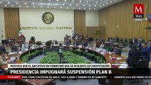 Consejería Jurídica de Presidencia impugnará suspensión de plan B