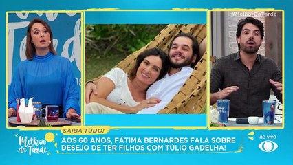 Fátima Bernardes quer ser mãe novamente | Melhor da Tarde  27/03/2023 16:19:44