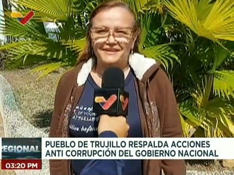 Pueblo trujillano respalda acciones anticorrupción del Gobierno Nacional
