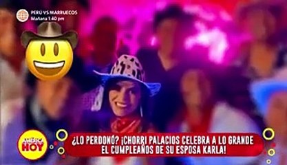 Chorri Palacios Esposa Karla Quintana perdon nueva infidelidad y lucen su amor en redes