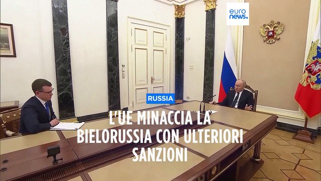 L'Ue minaccia Minsk di ulteriori sanzioni se ospitasse armi nucleari russe