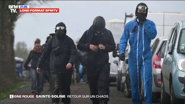 À la manifestation de Sainte-Soline, des violences préméditées par les black blocs