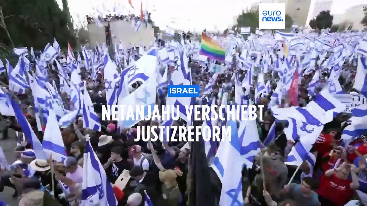 Netanjahu macht Rückzieher: Umstrittene Justizreform kommt vorerst nicht