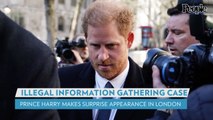 Prince Harry Makes Surprise Appearance in London for Court Case Against 'Daily Mail' Publishers