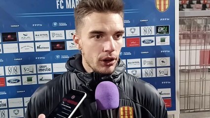 La réaction de Romain Montiel après la victoire du FCM face à Le Mans (3-1)