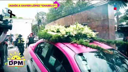 'Es un día muy triste' El mensaje que dio el hijo de Xavier López 'Chabelo' tras su partida